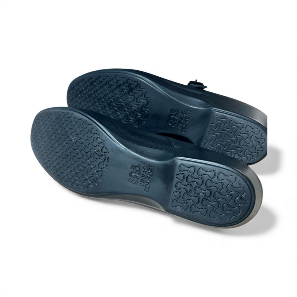 SAS Women's Black Mary Jane Flats - Picture 5 of 7